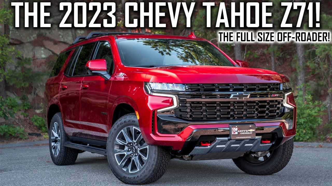 2023 Chevy Tahoe Z71 Review